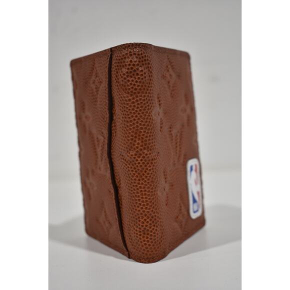 Louis Vuitton NBA Brown Basketball Leather Monogram Logo Pocket Organizer Wallet - Picture 4 of 11